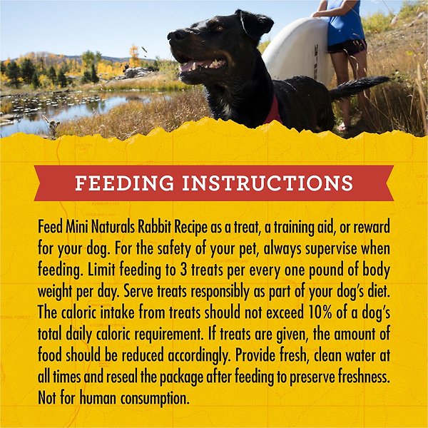 Show full view: Zuke's Mini Naturals Rabbit Recipe Training Dog Treats, 170-g bag slide 8 of 9