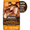 Merrick Real Chicken + Sweet Potato Recipe Grain-Free Adult Dry Dog Food, 1.81-kg bag