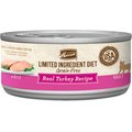 Merrick Limited Ingredient Diet Grain-Free Real Turkey Pate Recipe Canned Cat Food, 142-g, case of 24