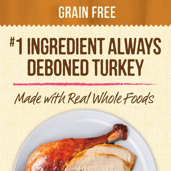 Show full view: Merrick Lil' Plates Grain-Free Small Breed Wet Dog Food Tiny Thanksgiving Day Dinner, 99-g tub, case of 12 slide 5 of 15