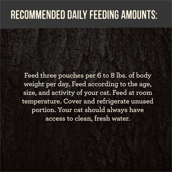 Show full view: Merrick Backcountry Grain-Free Morsels in Gravy Real Duck, Chicken, Turkey Recipe Cuts Variety Pack Cat Food Pouches, 85-g, case of 12 slide 8 of 8