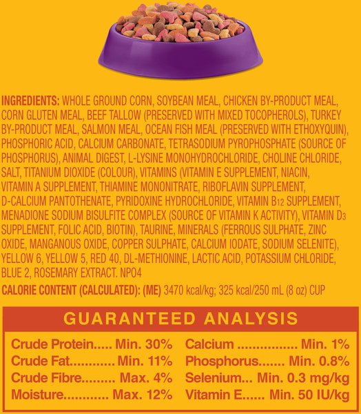 Show full view: Meow Mix Original Choice Dry Cat Food, 2.8-kg bag slide 6 of 8