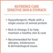 Show in main carousel: Nutrience Care Cat Sensitive Skin & Stomach Wet Cat Food, 156-g can, case of 24 slide 3 of 5