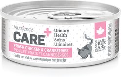 Nutrience Care Cat Urinary Health Wet Cat Food, 156-g can, case of 24