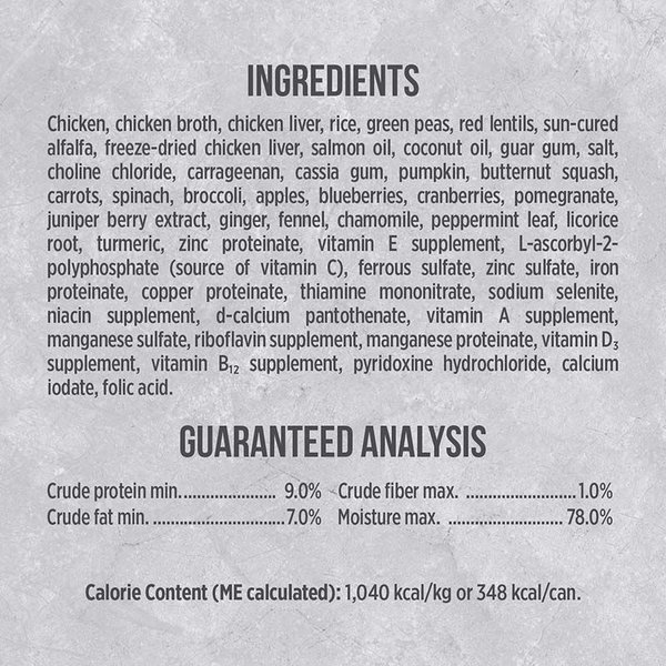 Show full view: Nutrience Infusion Chicken Wet Dog Food, 369-g can, case of 12 slide 5 of 5
