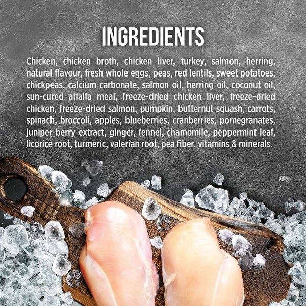 Show full view: Nutrience Grain-Free SubZero Fraser Valley Pate Puppy Wet Dog Food, 369g can, case of 12 slide 4 of 7