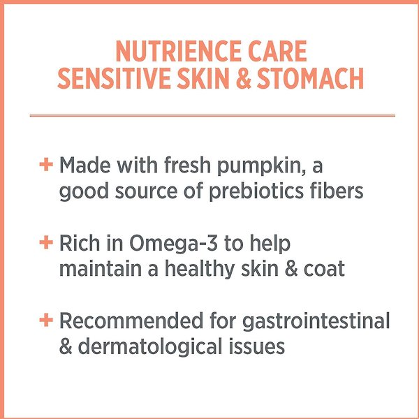 Show full view: Nutrience Care Sensitive Skin & Stomach Wet Dog Food, 369-g can, case of 12 slide 4 of 5