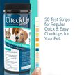 Show in main carousel: CheckUp Pet Wellness Urinalysis Testing Kit Urine Testing for Dogs & Cats, 50 strips slide 2 of 8