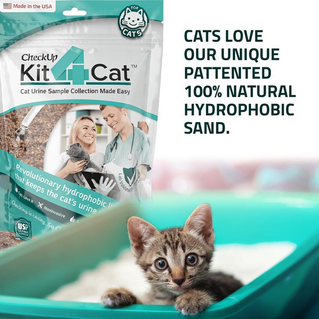 KIT4CAT Cat Urine Sample Collection Kit Urine Testing for Cats