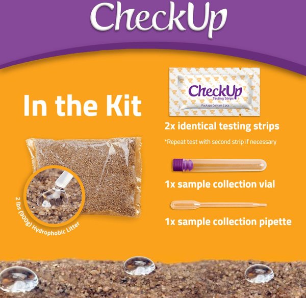 Show full view: CheckUp at Home Wellness Urine Testing for Cats slide 5 of 10