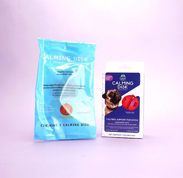 Show full view: Calm Paws Behavior Support Calming Disk Collar Attachment for Dogs slide 3 of 6