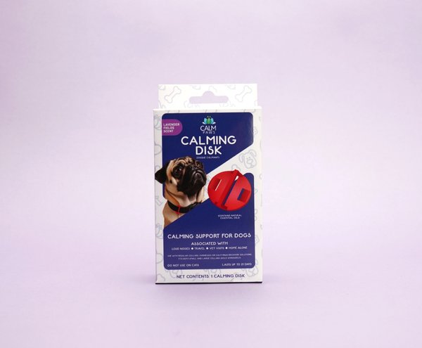Show full view: Calm Paws Behavior Support Calming Disk Collar Attachment for Dogs slide 5 of 6