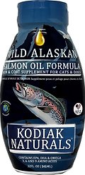 Kodiak Naturals Salmon Oil Dog & Cat Supplement, 32-oz bottle