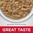 Show in main carousel: Hill's Science Diet Adult Healthy Cuisine Braised Beef, Carrots & Peas Stew Canned Dog Food, 354-g can, case of 12 slide 4 of 11