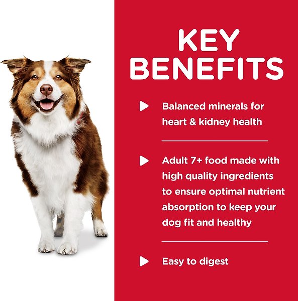 Show full view: Hill's Science Diet Adult 7+ Healthy Cuisine Braised Beef, Carrots & Peas Stew Canned Dog Food, 354-g can, case of 12 slide 4 of 12