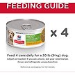 Show in main carousel: Hill's Science Diet Adult 7+ Small & Mini Senior Vitality Chicken & Vegetable Stew Canned Dog Food, 156-g can, case of 24 slide 8 of 12