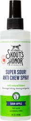 Skout's Honor Super Sour Anti Chew Dog & Cat Spray, 8-oz bottle