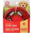 Show in main carousel: Dogit Tie-Out Cable, Red, Large, 20-ft slide 1 of 2