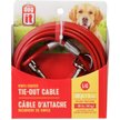 Show in main carousel: Dogit Tie-Out Cable, Red, Large, 30-ft slide 1 of 2