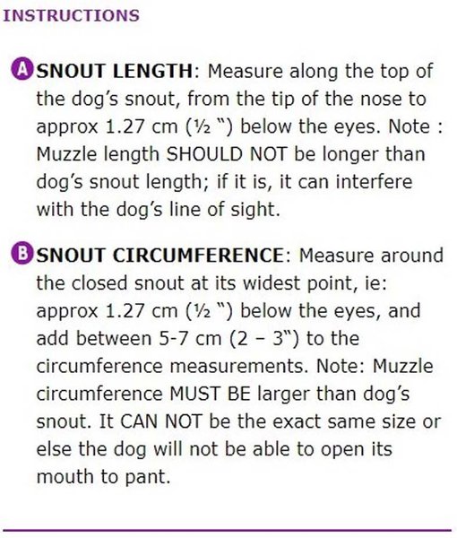 Show full view: Zeus Alpha Dog Muzzle, XX-Large slide 4 of 5