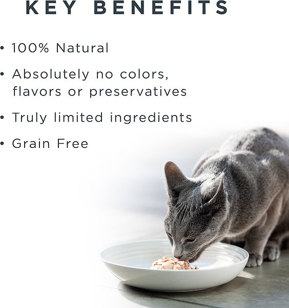 Show full view: Reveal Natural Grain-Free Variety of Chicken in Broth Flavored Wet Cat Food, 2.47-oz can, case of 12 slide 5 of 9