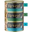 Show in main carousel: Reveal Natural Grain-Free Variety of Fish in Broth Flavored Wet Cat Food, 2.47-oz can, case of 12 slide 3 of 9