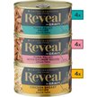 Show in main carousel: Reveal Natural Grain-Free Variety of Fish & Chicken in Gravy Flavored Wet Cat Food, 2.47-oz can, case of 12 slide 4 of 10