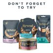 Show in main carousel: Reveal Natural Grain-Free Variety of Fish & Chicken in Gravy Flavored Wet Cat Food, 2.47-oz can, case of 12 slide 7 of 10