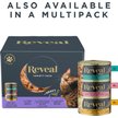 Show in main carousel: Reveal Natural Grain-Free Tuna with Salmon in Gravy Flavored Wet Cat Food, 2.47-oz can, case of 24 slide 8 of 11