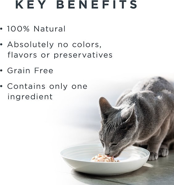 Show full view: Reveal Natural Grain-Free Whole Tuna Loin Chewy Cat Treats, 12 count slide 6 of 9