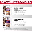 Show in main carousel: Hill's Science Diet Adult Sensitive Stomach & Sensitive Skin Variety Pack Chicken & Beef, Salmon & Tuna Wet Cat Food, 79-g pouch, case of 12 slide 7 of 9