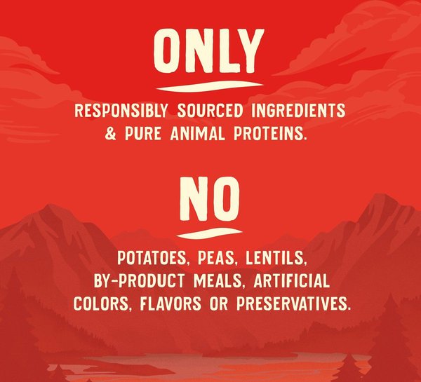 Show full view: Stella & Chewy's Wild Red Raw Coated Kibble Wholesome Grains Prairie Recipe Dry Dog Food, 1.59-kg bag slide 9 of 10