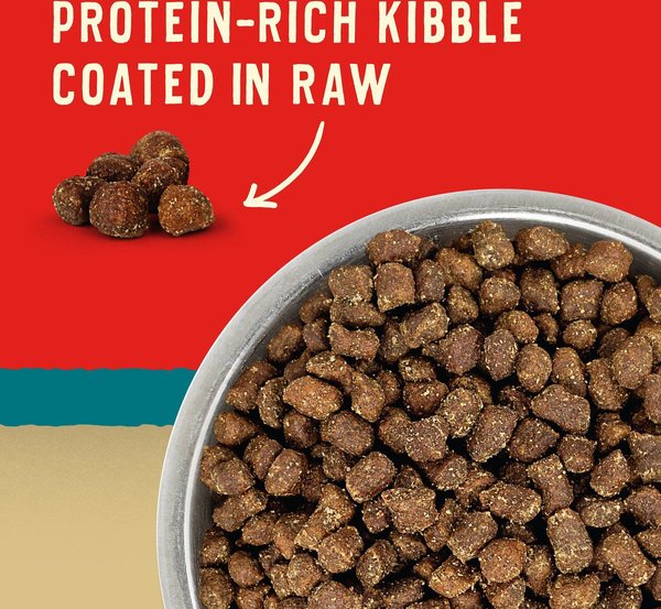 Show full view: Stella & Chewy's Wild Red Raw Coated Kibble Wholesome Grains Ocean Recipe Dry Dog Food, 1.59-kg bag slide 3 of 10