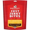 Show in main carousel: Stella & Chewy's Just Jerky Bites Real Chicken Recipe Grain-Free Dog Treats, 6-oz bag slide 1 of 3
