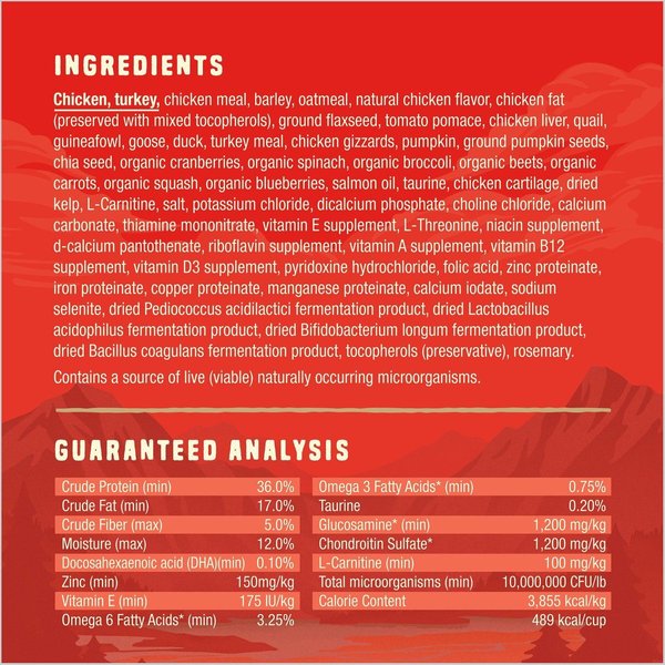 Show full view: Stella & Chewy's Puppy Prairie Recipe Wild Red Raw Coated High Protein Wholesome Grains Dry Dog Food, 9.53-kg bag slide 5 of 10