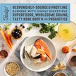 Show in main carousel: Stella & Chewy's SuperBlends Raw Blend Wholesome Grains Wild-Caught Whitefish & Salmon Recipe with Superfoods Dry Dog Food, 1.47-kg bag slide 3 of 10