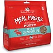 Show in main carousel: Stella & Chewy's Freeze-Dried Raw Meal Mixers Grain-Free Protein Rich Beef & Salmon Recipe Dog Food, 18-oz bag slide 1 of 9