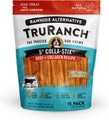 TruRanch Beef Collagen Sticks Hard Chew Dog Treats, 5-in,15 count
