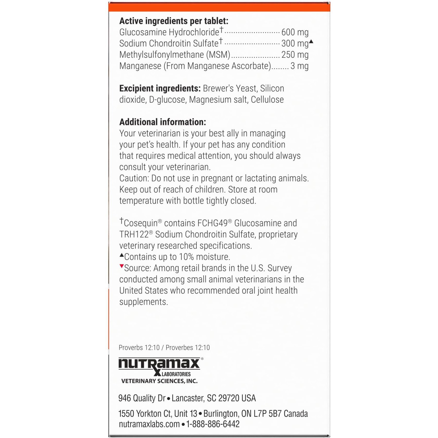コセクイン　nutramax社製　マキシマム　プラス　MSM Amazon | Nutramax Cosequin DS PLUS MSM Chewable Tablets 180 Count