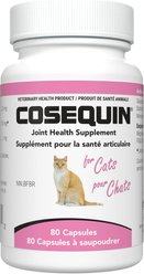 Nutramax Cosequin with Glucosamine & Chondroitin Capsules Joint Supplement for Cats, 80 count