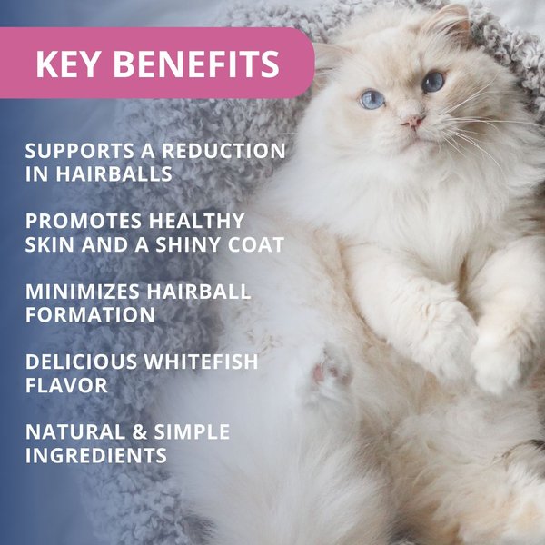 Show full view: Under the Weather Hairball Support Soft Chews Cat Supplement, 60 count slide 3 of 7