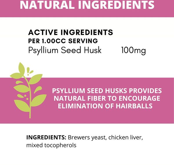 Show full view: Under the Weather Hairball Support Powder Cat Supplement, 72-g slide 4 of 5