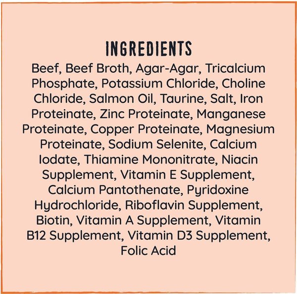 Show full view: Hound & Gatos 98% Beef Grain-Free Canned Cat Food, 5.5-oz, case of 24 slide 6 of 9