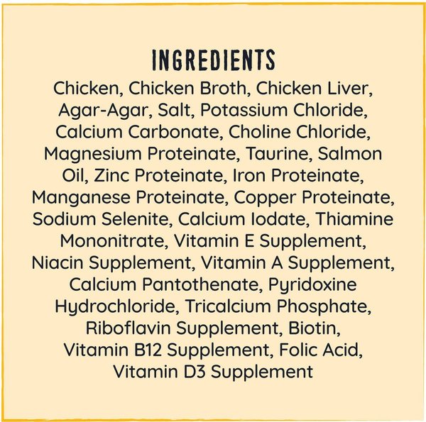 Show full view: Hound & Gatos 98% Chicken & Liver Grain-Free Canned Cat Food, 5.5-oz, case of 24 slide 6 of 9