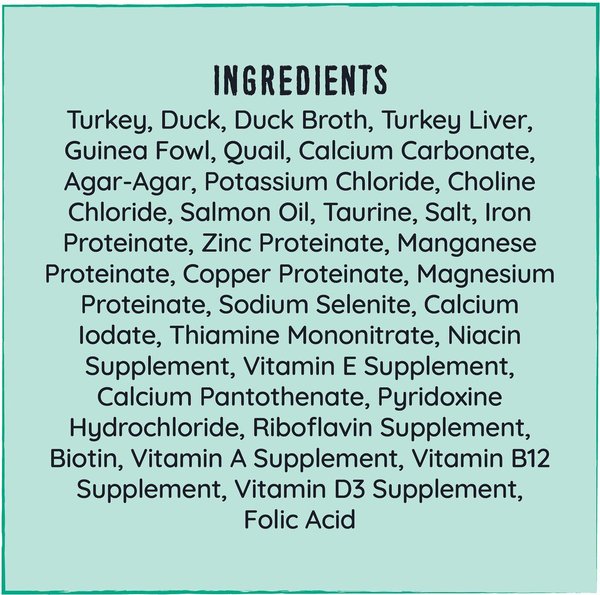 Show full view: Hound & Gatos 98% Gamebird Poultry Formula Grain-Free Canned Cat Food, 5.5-oz, case of 24 slide 5 of 8