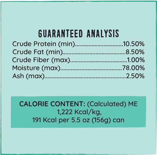 Show full view: Hound & Gatos 98% Gamebird Poultry Formula Grain-Free Canned Cat Food, 5.5-oz, case of 24 slide 6 of 8