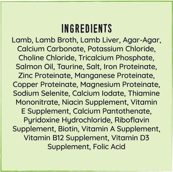 Show full view: Hound & Gatos 98% Lamb & Liver Formula Grain-Free Canned Cat Food, 5.5-oz, case of 24 slide 5 of 8