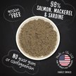 Show in main carousel: Hound & Gatos 98% Salmon, Mackerel & Sardine Grain-Free Canned Cat Food, 5.5-oz, case of 24 slide 3 of 9