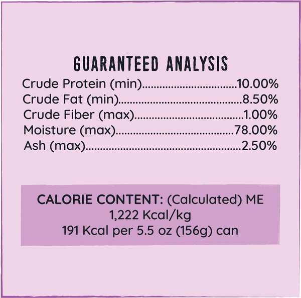 Show full view: Hound & Gatos 98% Turkey & Liver Formula Grain-Free Canned Cat Food, 5.5-oz, case of 24 slide 6 of 8