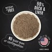 Show in main carousel: Hound & Gatos 98% Duck & Liver Formula Grain-Free Canned Cat Food, 5.5-oz, case of 24 slide 2 of 8